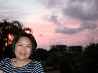 Fang i solnedgangen på Phuket
