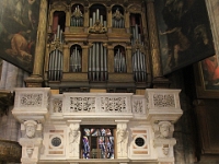 Fang og orglet i katedrallen
