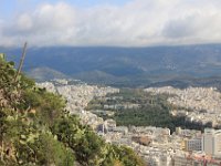 Udsigt udover Athen set fra Lycabettus Hill