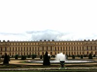 Versailles set fra haven