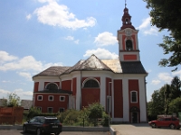 En landsby kirke set på vejen til Rovinj