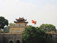 Den gamle citadel i Hanoi