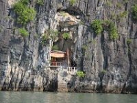 Indgangen til grotten - Halong Bay