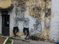 Der var en del gadekunst i Penang